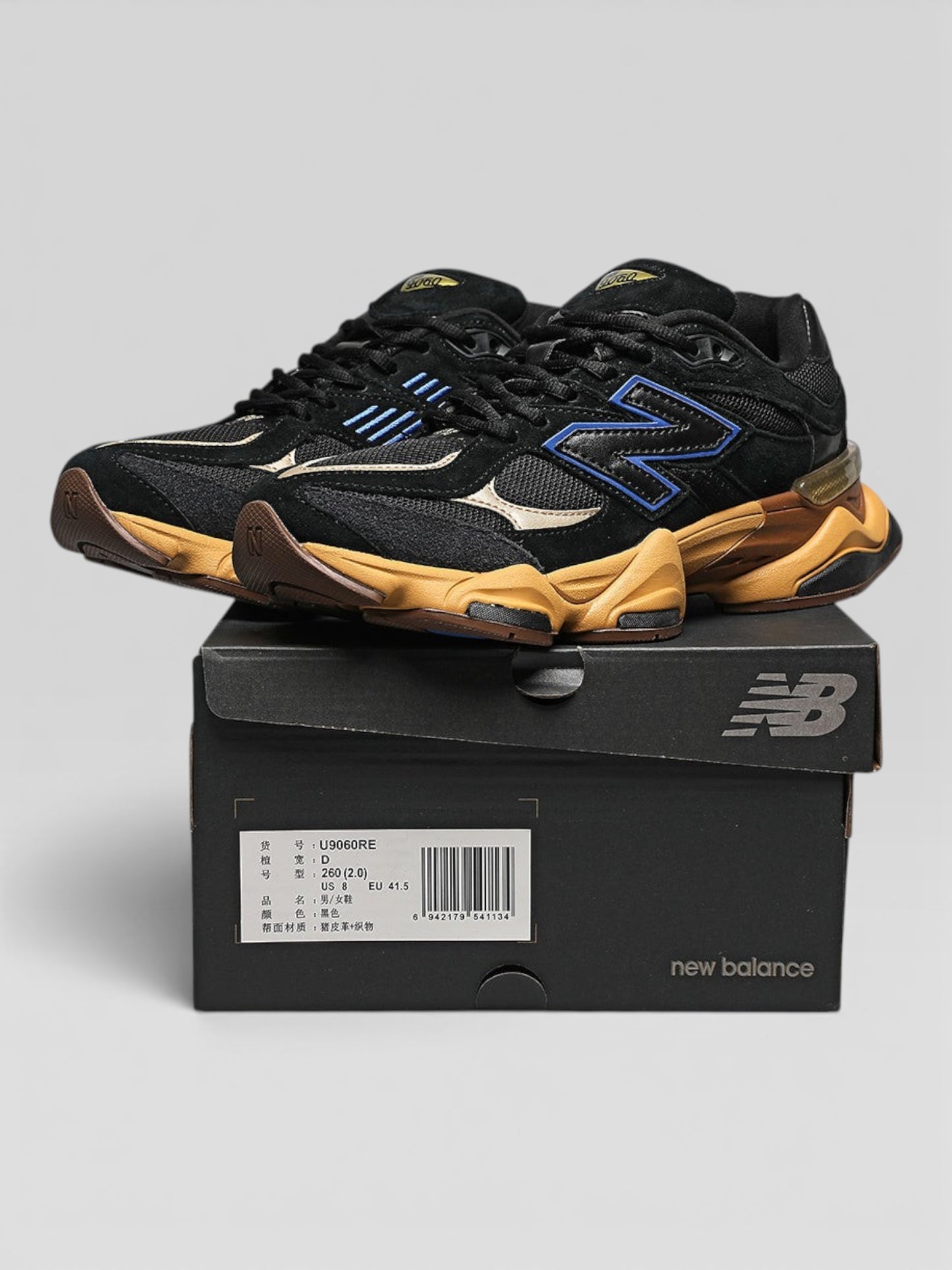 NB 9060 Black Yellow