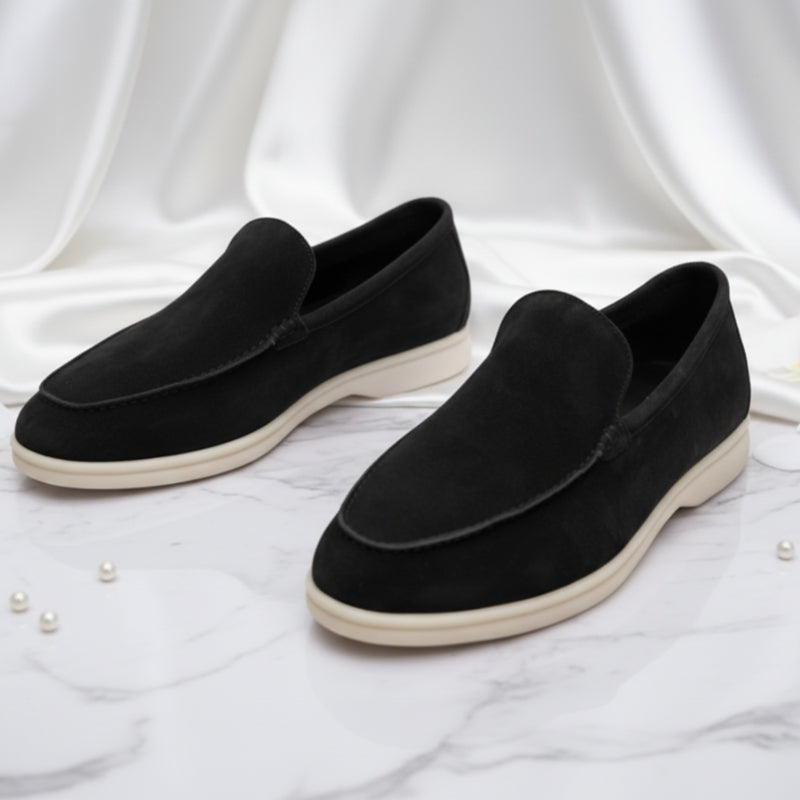 Men's Loafers Summer Casual Frost Flat Shoes Slip-on Driving Shoes