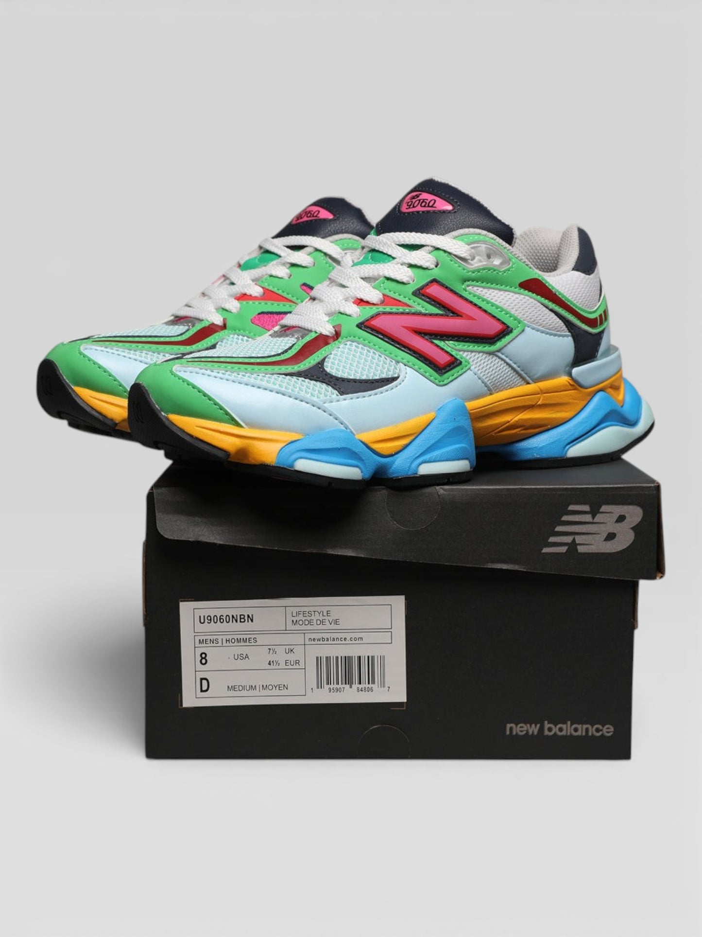 NB 9060 White Green