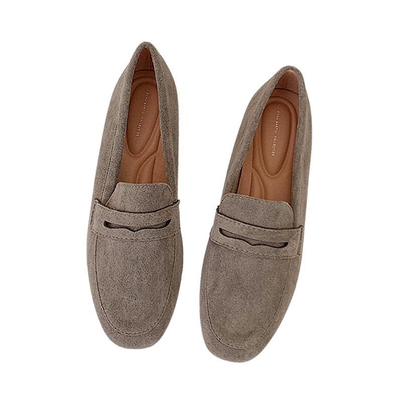Flat Shoes Matte Fashion Comfortable And Non-slip One Pedal Loafer