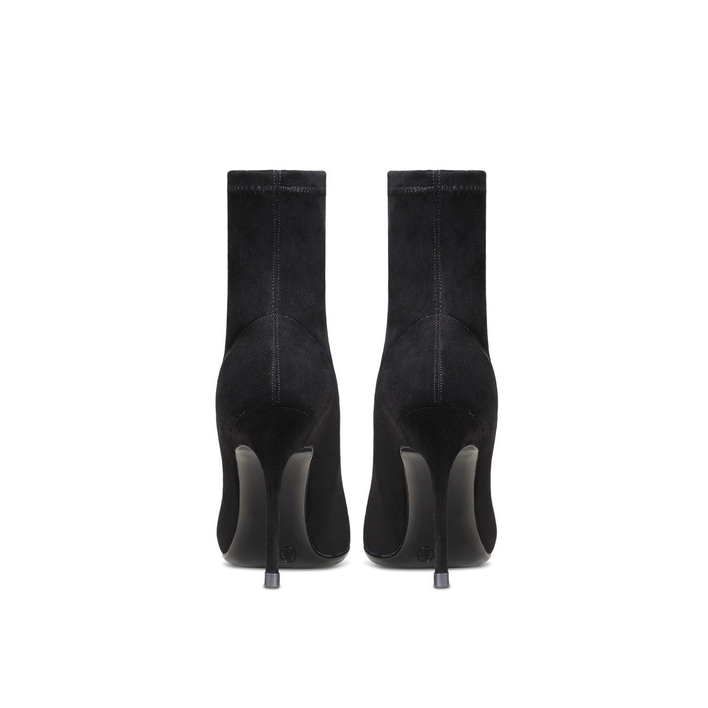 Women's Leather Suede Stretch High Heel Booties