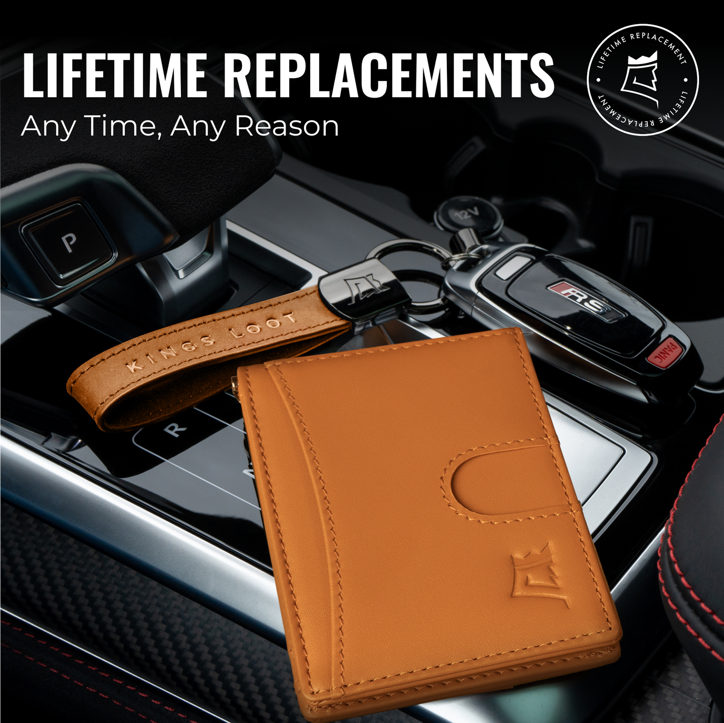 Money Clip (Cognac)
