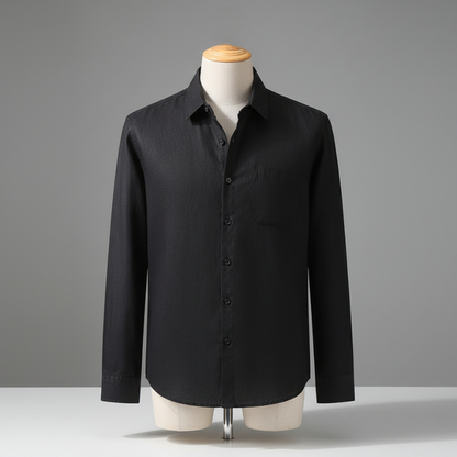 Linen Long Sleeve Loose Sun Protection Linen Shirt