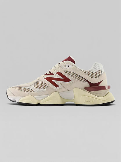 NB 9060 Linen With Monarch Burgundy