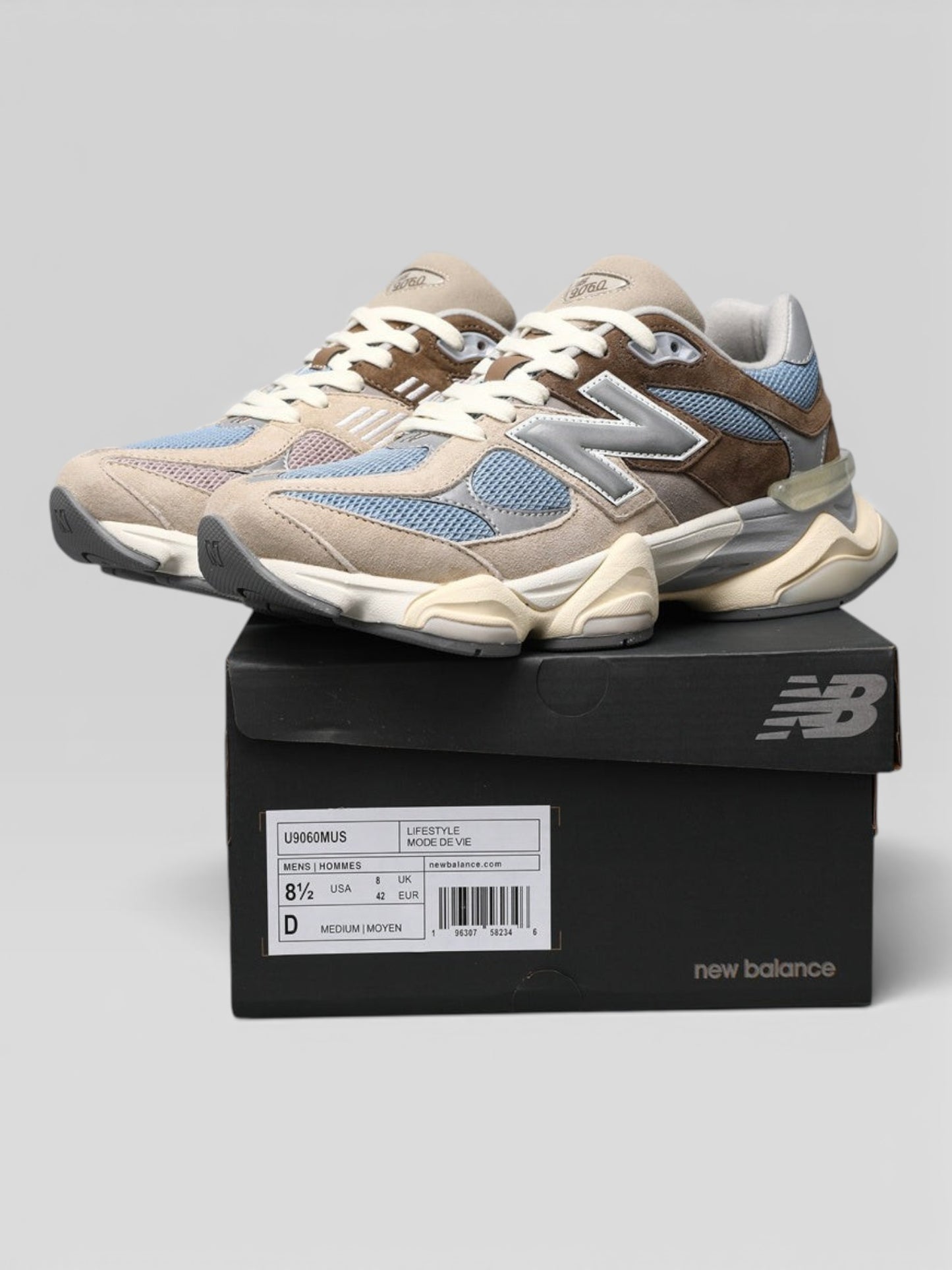 NB 9060 Brown Blue