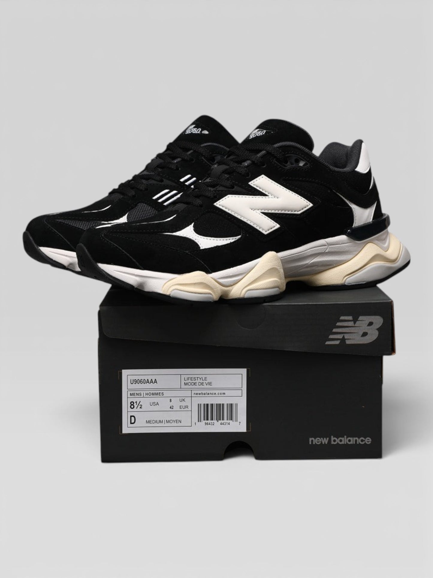 NB 9060 Black White