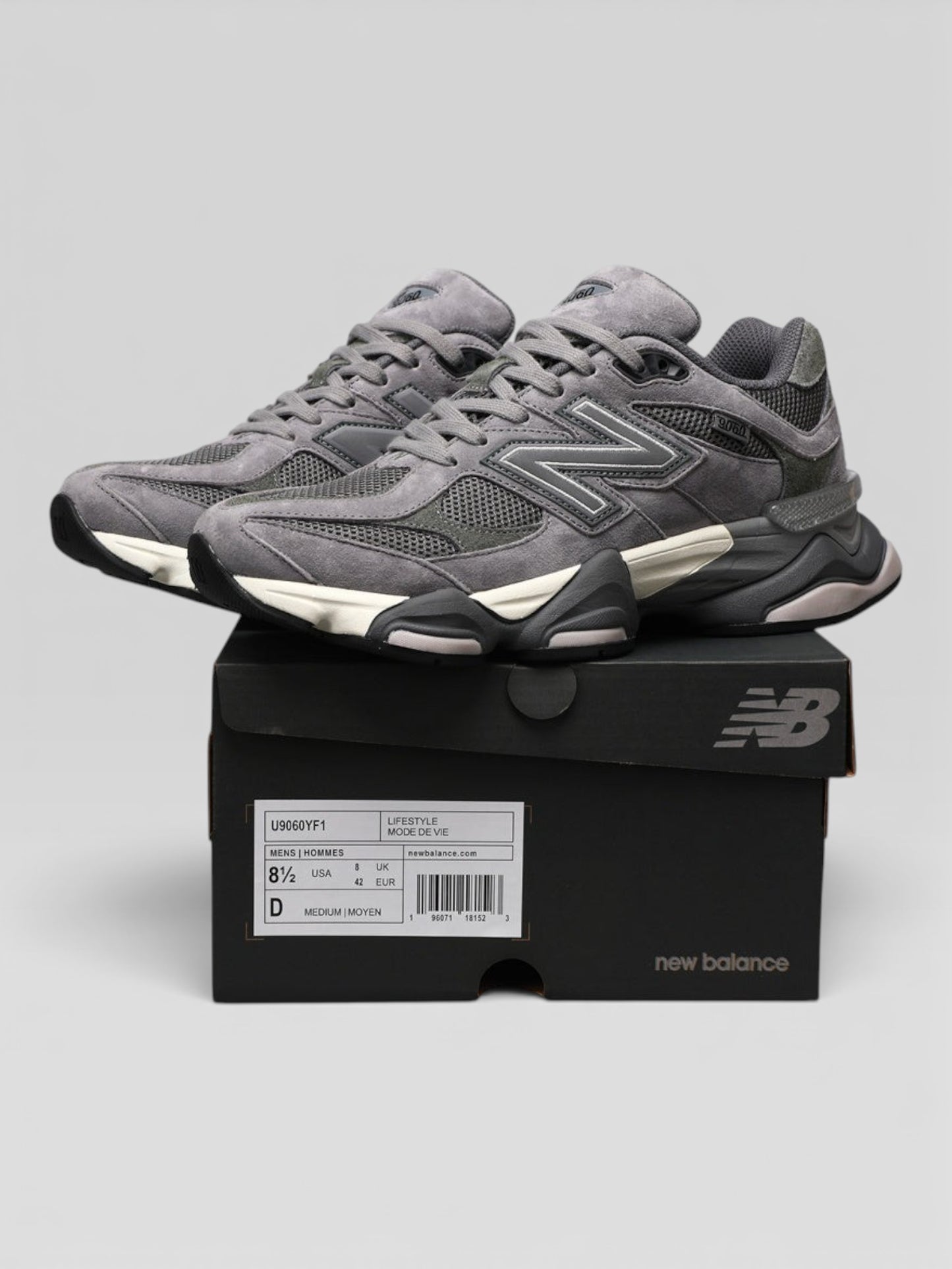 NB 9060 Gray Black