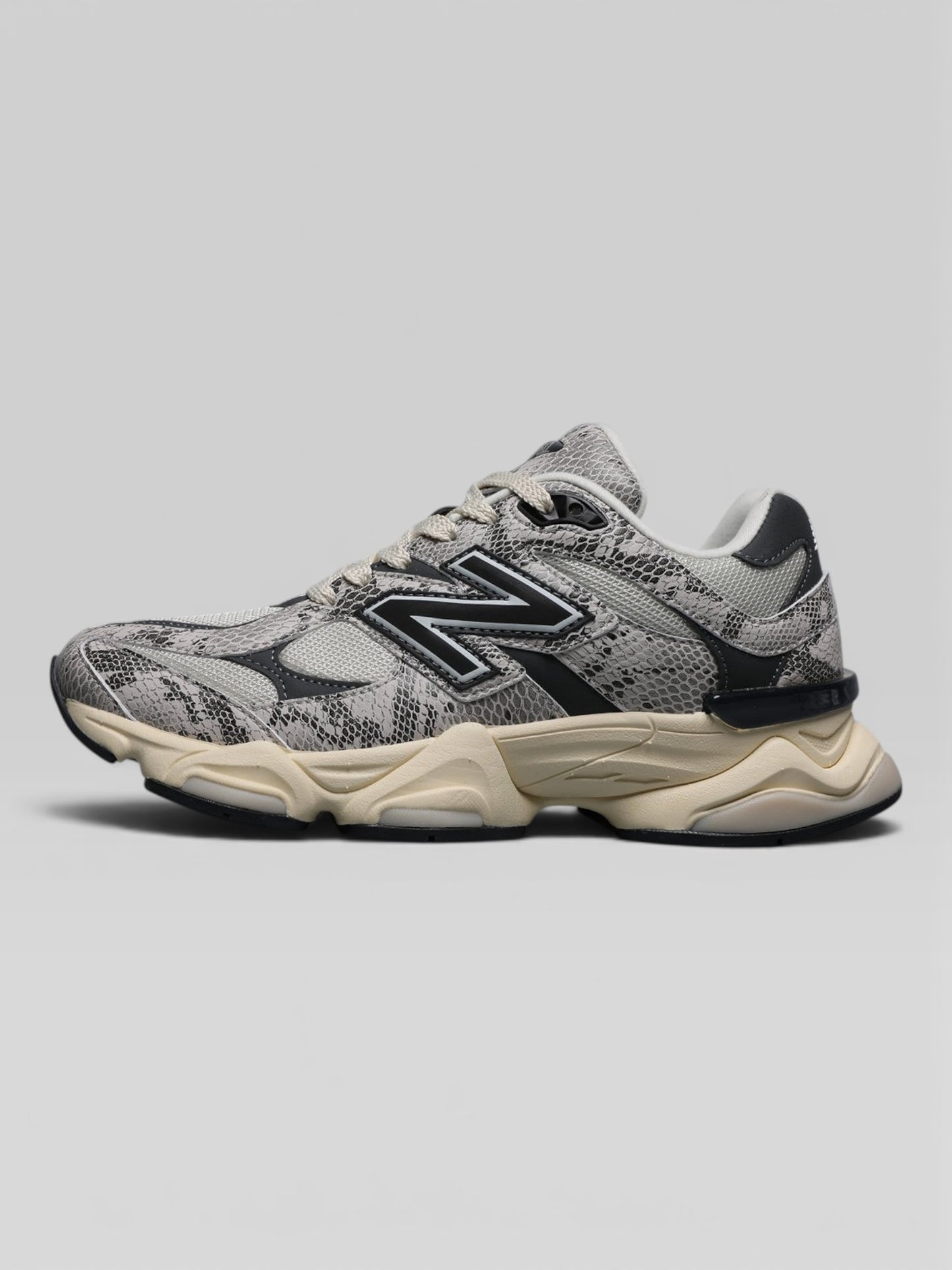 NB 9060 Black Gray Snake Pattern SNA