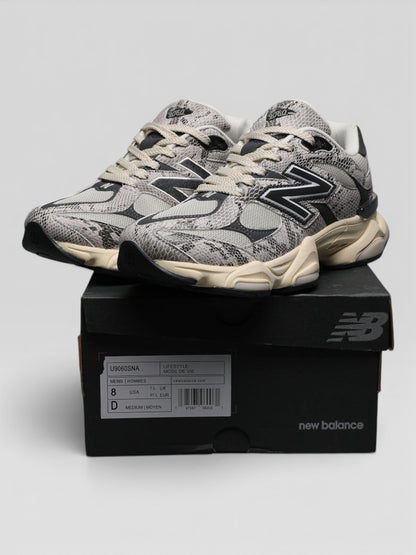 NB 9060 Black Gray Snake Pattern SNA