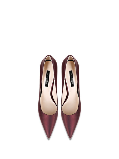 Pointed High Heels Women's Stiletto Heel Leather Pumps