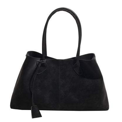 Tote Bag Large Capacity Commuter Portable Underarm Bag About Posture Magnetic Snap Bag